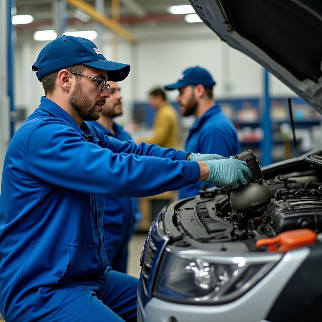 Técnicos en lubricentro YPF